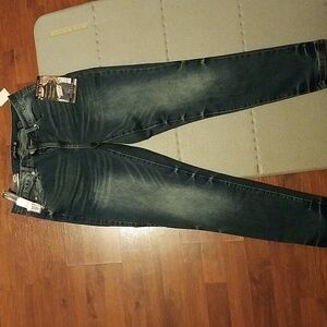 Skinny ankle jeans mid rise 14w